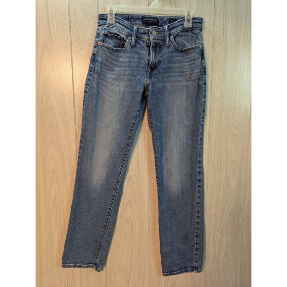 Lucky Brand Womens Sweet Mid Rise Straight Jeans Size 4/27 Stretch Denim - Picture 1 of 12